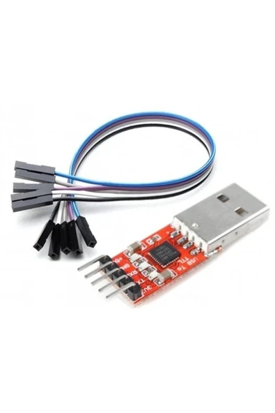 Devremarkt Cp2102 Usb To Rs232 Ttl Uart Çevirici Modül Seri Port Haberleşme ürün görseli 1