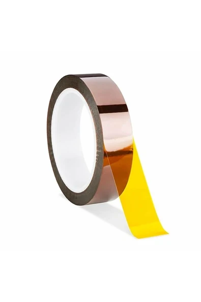 Devremarkt Kapton Bant 20mm x 30 Metre Yüksek Düşük Sıcaklık -73C  260C Termal Isıya Dayanıklı Güçlü Yalıtım ürün görseli 1