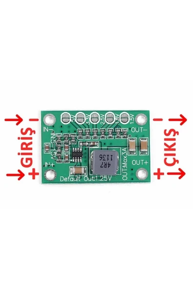 Devremarkt 5-16v 3a Voltaj Düşürücü Modül Ca-1235 Dc Dc Çevirici Ayarlanabilir Güç Kaynağı Step Down Power ürün görseli 1