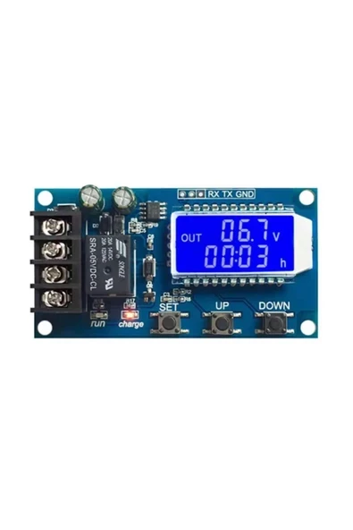 Devremarkt XY-L10A 10A Akü Şarj Kontrol Koruma Modülü  12V 24V Batarya Kurşun Asit Jel Akü Lityum Li-lon Pil ürün görseli 1