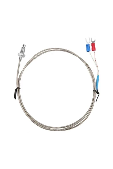 Devremarkt K Tip Thermocouple Sıcaklık Isı Sensörü 1 Metre 0c / 800c Paslanmaz Çelik M6 Dişli Prob K Tip ürün görseli 1