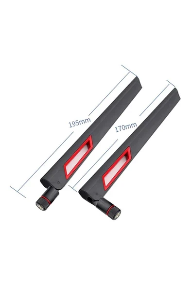 Devremarkt 12dbi Dual Band Anten Rp Sma Erkek (DİŞİ) 2.4ghz 5.8ghz Rf Gsm Wifi Sinyal Kuvvetlendirici Anten ürün görseli 1