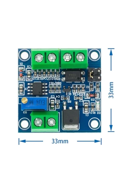Devremarkt Pwm To Voltaj Çevirici Modül Dijital % 0-100 Pwm Sinyal 0-10v Analog Voltaj Sinyal Konverter Mcu Plc ürün görseli 1