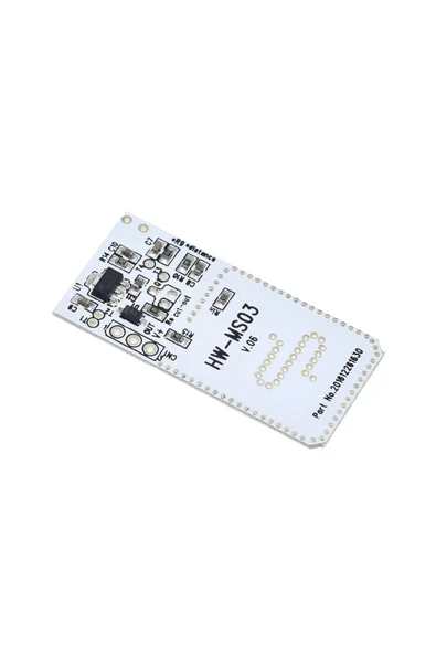 Devremarkt Hw-ms03 Mikrodalga Radar Sensör Modül 2.4ghz / 5.8ghz Kablosuz Alarm Dedektör Işık Kontrol Otomatik ürün görseli 1