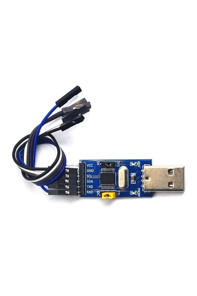 Devremarkt CH341T Usb to Ttl IIc Uart Çevirici Modül I2c Seri Port Haberleşme Adaptör Isp Arduino ürün görseli 1