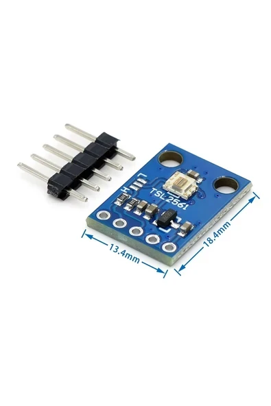 Devremarkt GY-2561 TSL2561 Kızılötesi ve Görünür Işık Sensör Modülü Infrared Ir 40000 Lümen Parlaklık Aydınlık ürün görseli 1
