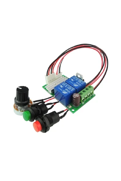 Devremarkt 30a 24v Dc Motor Pwm Hız Kontrol Sürücü Devresi %0~100 Ayarlanabilir Ileri Geri Veya Durdurma Yön ürün görseli 1