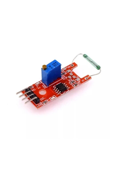 Devremarkt Reed Sensör Modülü Ky-025 Mıknatıs Manyetik Algılayıcı Sensör - Resim 2