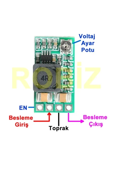 Devremarkt MP2315 24V to 5V 2A Voltaj Düşürücü Modül Güç Kaynağı Voltaj Ayarlanabilir ve Sabit Çıkış ürün görseli 1