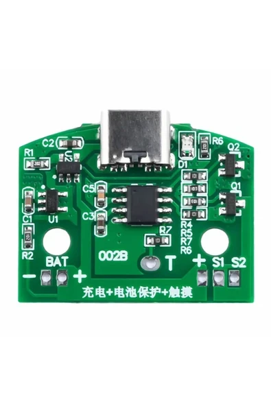 Devremarkt Type C Usb Masa Lamba Dokunmatik Led Dimmer  Gece Lambası 3.7V Lion Lityum Pil Şarj 8W Parlaklık ürün görseli 1