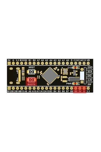 Devremarkt Stm32f401c Core Board High Performance Access Line Arm Cortex M4 Core With Dsp And Fpu 256 Kbytes - Resim 4