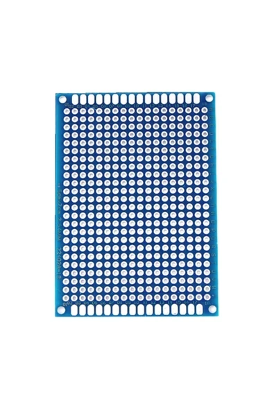 Devremarkt  5cm X 7cm 18x24 Proto Pcb Pertinaks Elektronik Devre Prototip Deney Kartı Fr4 Delikli Plaket ürün görseli 1