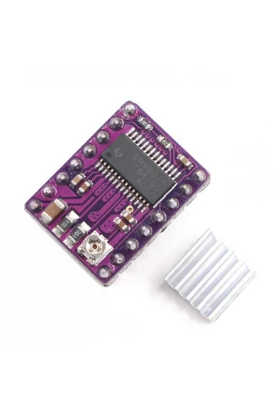 Devremarkt Drv8825 Step Motor Sürücü Modül Soğutucu 32 Adım 1.5a 3d Yazıcı Robot Cnc Reprap Mks Gen Ramps ürün görseli 1