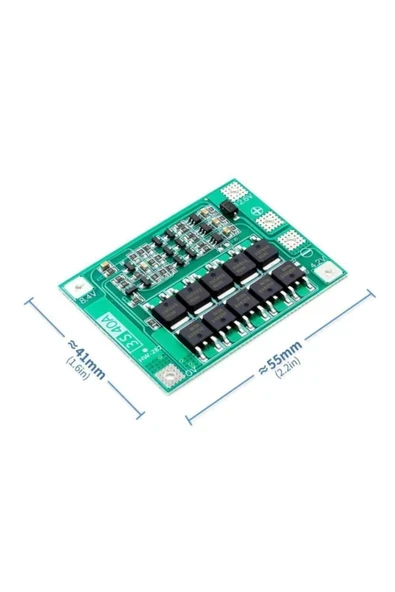 Devremarkt Arduino Bms 3s 40a Koruma Kartı Lityum Pil Batarya Li-ion 18650 Enhanced ürün görseli 1