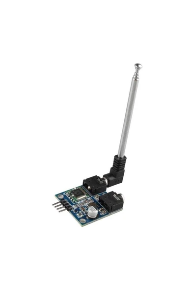 Devremarkt Tea5767 Fm Stereo Radyo Alıcı Modülü Anten I2c Dijital Programlanabilir Düşük Güç 76mhz-108mhz ürün görseli 1