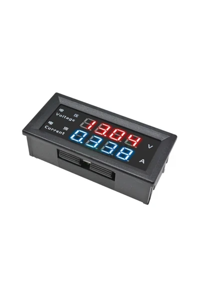 Devremarkt Panel Tip Dc 0-200v 10a Mv Voltmetre Ma Ampermetre M4430 - Resim 2