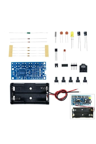 Devremarkt Demonte Hex3653 Stereo Fm Radyo Alıcı Modül Elektronik Eğitim Kiti Dc 1.8v-3.6v Kablosuz Dijital ürün görseli 1