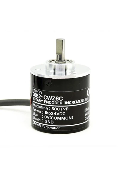 Devremarkt Omron E6b2-cwz6c 500 Pals Optik Rotary Enkoder Dc 5v/24v Döner Encoder A B Z 3 Fazlı Motor ürün görseli 1