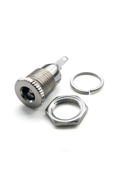 Devremarkt 5.5 Mm X 2.1mm Dc Güç Soketi Metal Panel Montaj Power Jack ürün görseli 1