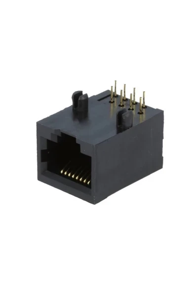 Devremarkt 8p8c Plastik Rj45 Soket Ethernet Bağlantı Soketi 8 Pin Pcb Montaj ürün görseli 1