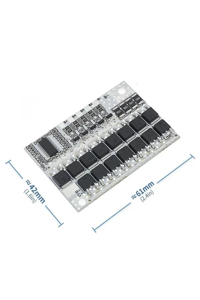 Devremarkt Bms 5s 100a Koruma Kartı Lityum Batarya Balans Versiyon 18650 Pil ürün görseli 1