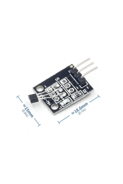 Devremarkt Manyetik Alan Algılayıcı Hall Effect Sensörü Ky-003 4.5v To 24v ürün görseli 1