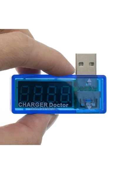 Devremarkt Usb Voltmetre Ampermetre Şarj Doktor Akım Voltaj İzleyici Şarj ürün görseli 1