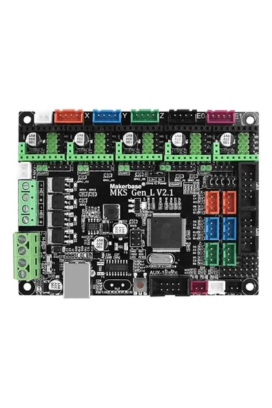Devremarkt Makerbase Mks Gen L V2.1 3d Yazıcı Kontrol Kartı Lazer Cnc 5x Step Motor Sürücü Ramps A4988 Drv8825 ürün görseli 1