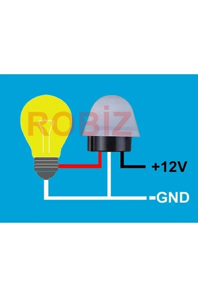 Devremarkt As20 Fotosel Modül Dc 12v Su Geçirmez Sokak Bahçe Park Lambası Led Aydınlatma Işık ürün görseli 1