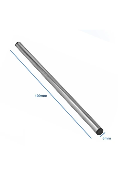 Devremarkt Çelik Sensör Başlığı 6x100mm Kılıf Sıcaklık Isı Sensör Kutusu Metal Tüp Boru D818b20 Ntc Lm35 ürün görseli 1