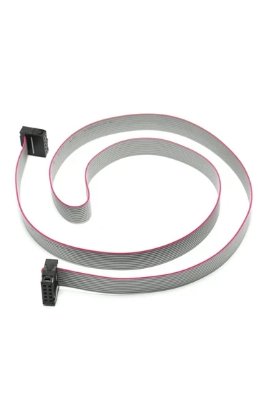 Devremarkt 70cm 10 Pin Idc Flat Kablo Ribbon Isp Avr Arm Swd Jtag Programlam ürün görseli 1