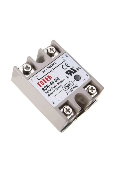 Devremarkt Ssr-40da Ssr Röle 40a Ac 24-380v Tek Fazlı Solid State Röle - Resim 3