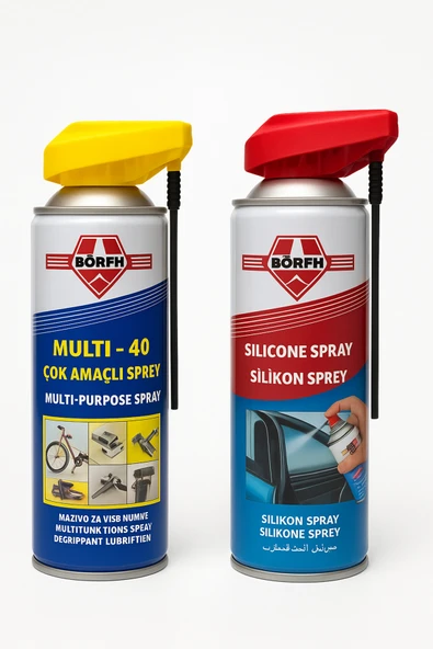 Börfh Çok Amaçlı Multi Sprey Pas Sökücü Yağlayıcı Ve Silikon Sprey 500 ML Kobra Başlıklı ürün görseli 1