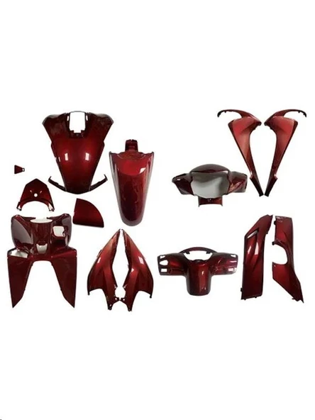 KAPORTA SET [KIRMIZI] HONDA DIO ürün görseli 1