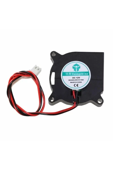 Devremarkt Dc 12v 40x40mm Salyangoz Fan Soğutucu Türbin Turbo Radyal Yazıcı ürün görseli 1