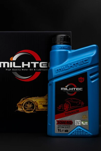 MILHTEC 10w40 Motor Yağı 1 LT ürün görseli 1