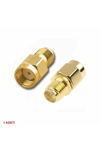Devremarkt Rp Sma Erkek To Rp Sma Dişi Adaptör Altın Kaplama Soket 0-6ghz Rf Wi-fi Anten Fpv Lora Helium ürün görseli 1