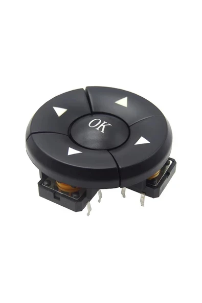 Devremarkt 4 Yön OK 12x12mm Buton 1 Set Navigasyon 5 Buton 5 Başlık 4 Yön Tamam Anahtar Tuş Takımı Kumanda ürün görseli 1