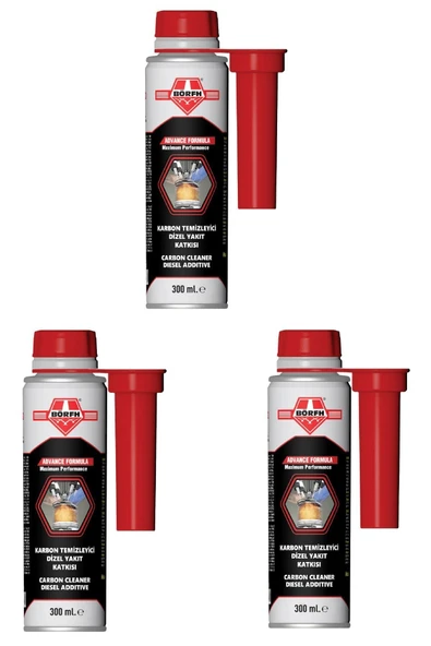 Börfh Dizel Enjektör Temizleyici Yakıt Katkısı 300 Ml 3'lü Set ürün görseli 1