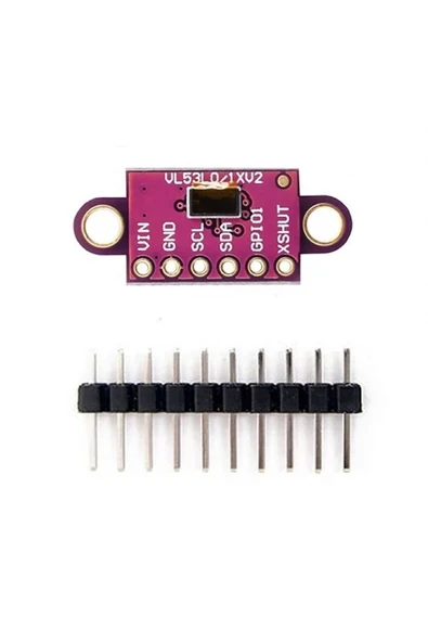 Devremarkt Vl53l0xv2 Lazer Mesafe Sensör Modülü 30mm 2metre Iıc I2c 940nm ürün görseli 1