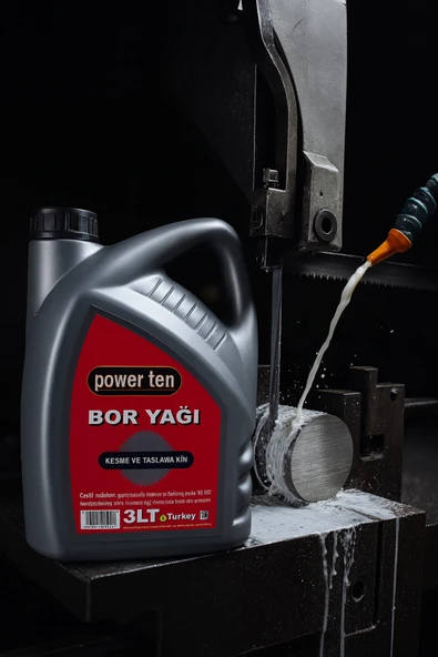 Powerten Testere Bor Yağı 3 Lt Metal İşleme Sıvısı Kesme Ve Taşlama Yağı ürün görseli 1