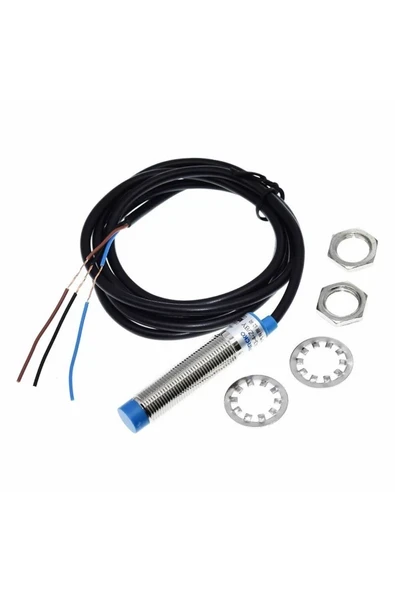 Devremarkt Lj12a3-4-z/by Endüktif 4mm Metal Algılayıcı Sensör Pnp No Temassız Proximity 3 Telli Dc 6v-36v ürün görseli 1