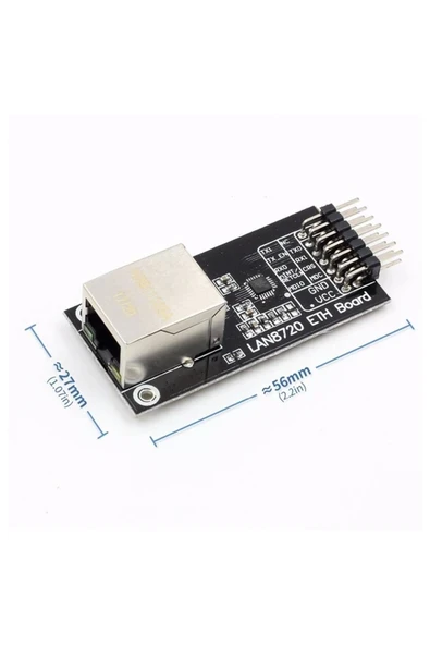 Devremarkt Lan8720 Ethernet Haberleşme Modülü 10 / 100 Rmıı Internet Alıcı Verici Iletişim Ağ Network Modülü ürün görseli 1