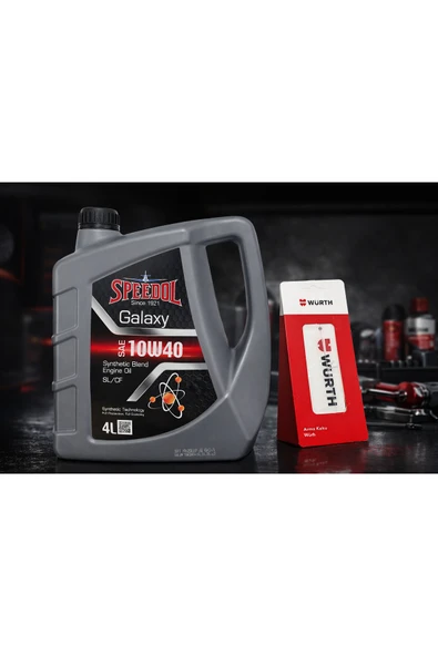 Speedol Galaxy 10w40 Sentetik Motor Yağı 4 LT Ve Asma Koku ürün görseli 1