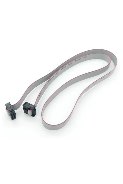 Devremarkt 70cm 10 Pin Idc Flat Kablo Ribbon Isp Avr Arm Swd Jtag Programlam - Resim 4