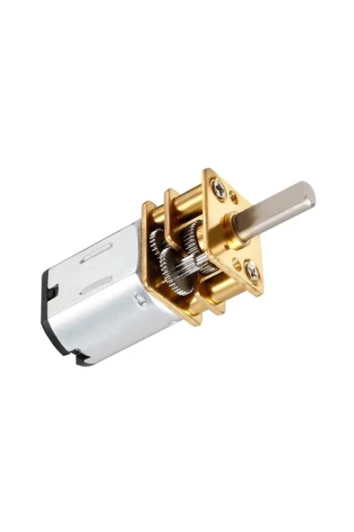 Devremarkt Ga12-n20 6v 300rpm Micro Dc Motor Dc 6v N20 Mini Metal Dişli Redüktör ürün görseli 1