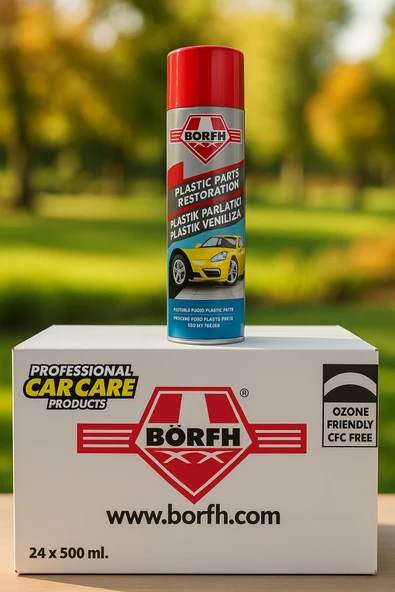 Börfh 500 ML BÖRFH TRİM PLASTİK YENİLEYİCİ VE PARLATICI S ürün görseli 1