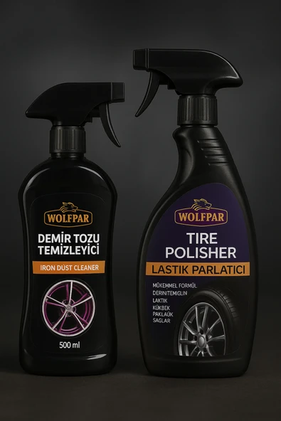 WOLFPAR Demir tozu ve lastik parlatıcı ürün görseli 1