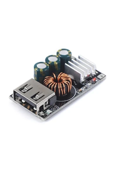 Devremarkt Qc3 Hızlı Şarj Modülü Dc 10-32v 24w To 5v Usb Voltaj Düşürücü Cep Telefonu ürün görseli 1