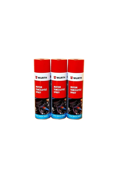 Würth Hızlı Motor Temizleme Spreyi 500 ml ( 3 Lü Set) ürün görseli 1